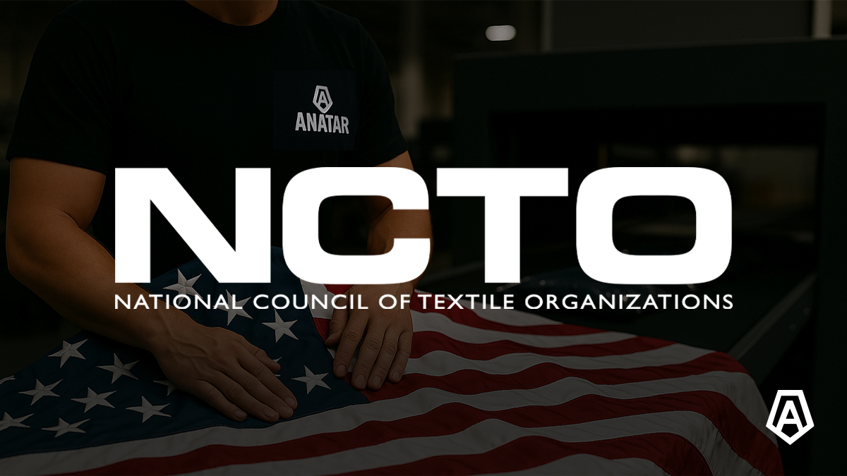 Anatar Approved to Join the  National Council of Textile Organizations (NCTO)